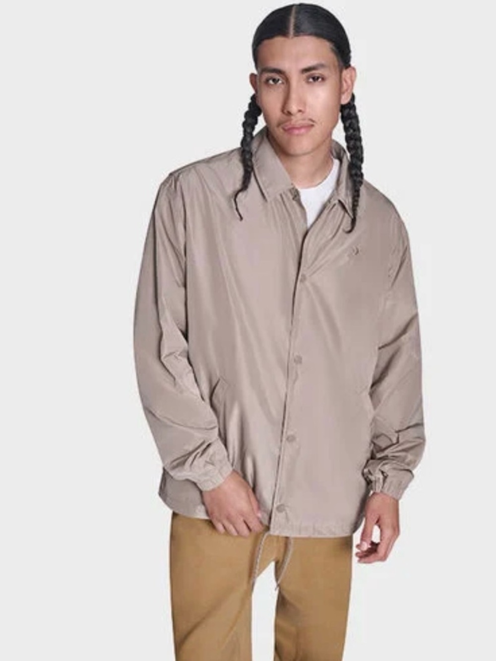 Converse Men's Lightweight windbreaker Sz S (TXA992)